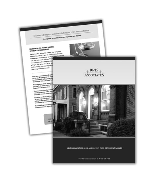 10-15 Associates Brochure Design