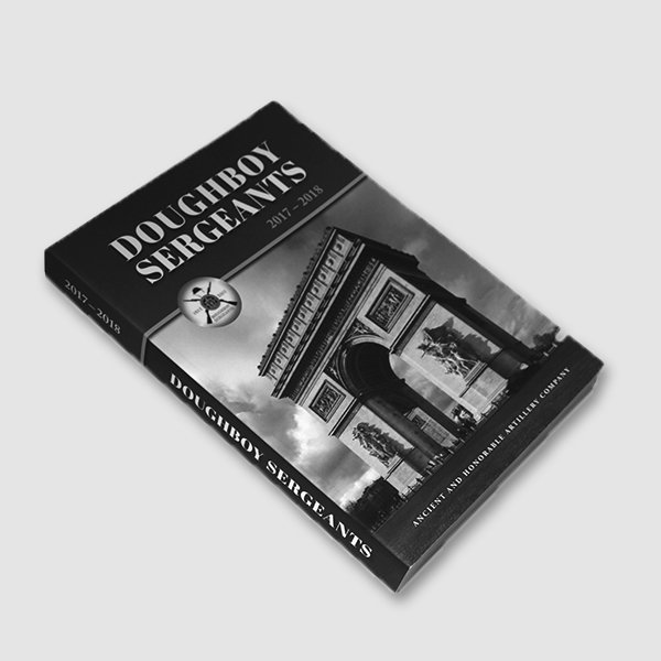 Ancient and Honorable Artillery of Massachusetts Company Dougboy Sergeants Book Design