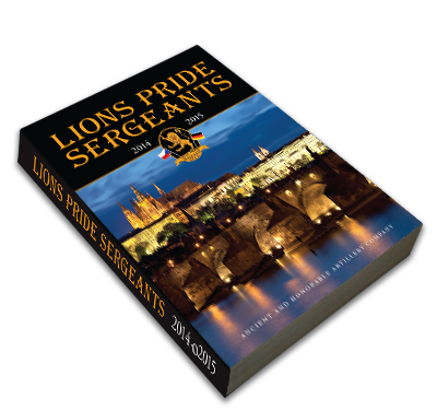 Ancient and Honorable Artillery Company of Massachusetts Lions Pride Sergeants Book Design